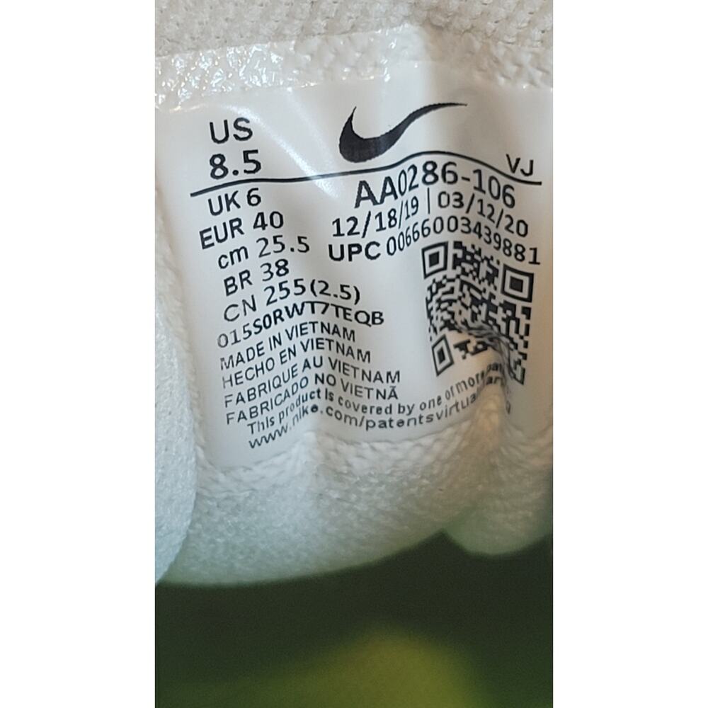 Nike Air Zoom HyperAce 2 Womens 8.5 White Red Volleyball Court Shoes AA0286-606 - Picture 5 of 6